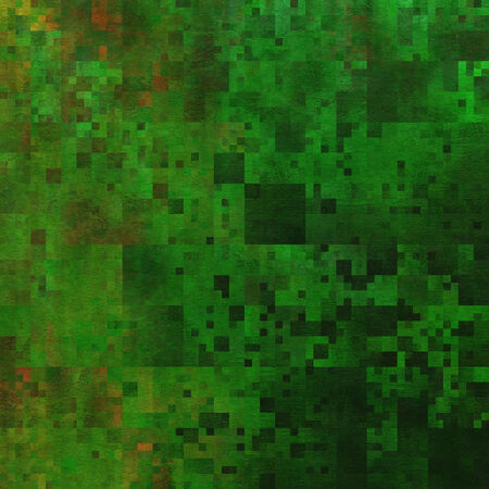 art abstract colorful geometric seamless pattern; background in green and blue colorsの写真素材