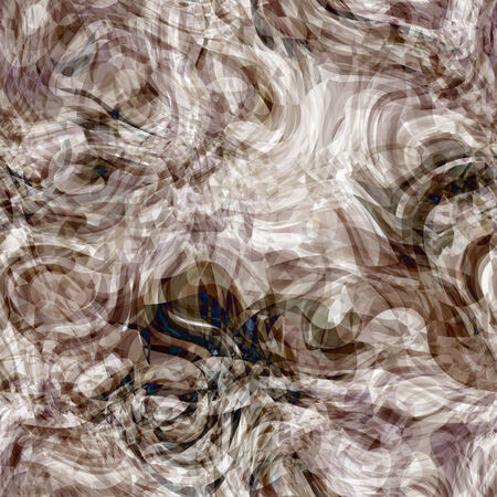 art abstract colorful chaotic waves seamless pattern; background in grey, white and black colorsの写真素材