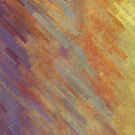 art abstract geometric diagonal pattern background in lilac, violet, brown, grey, orange and yellow...