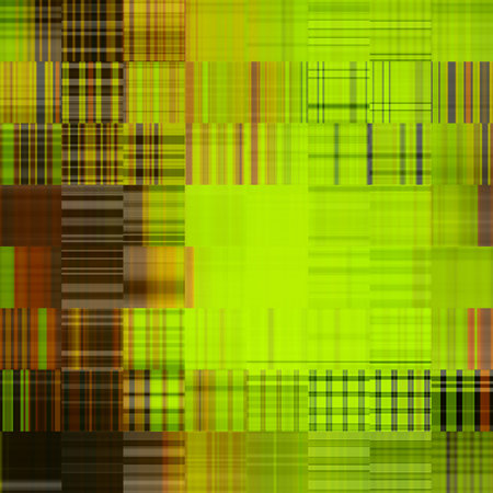 art abstract colorful geometric seamless pattern; tiled background  in yellow, brown and green...