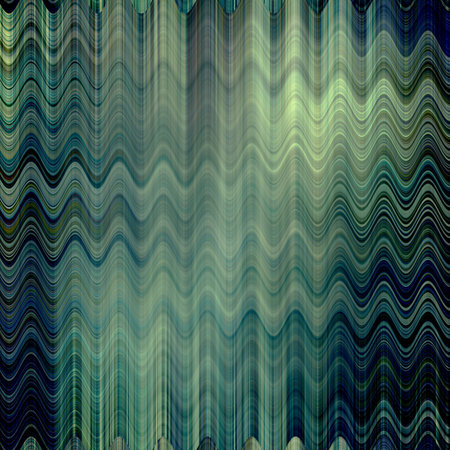 art abstract colorful zigzag geometric vertical seamless pattern background in green, black and...