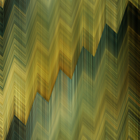 art abstract colorful zigzag geometric seamless pattern background in brown, olive, green and gold colorsの写真素材