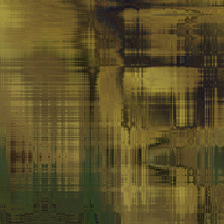 art abstract colorful graphic background in green, yellow and brown colorsの写真素材