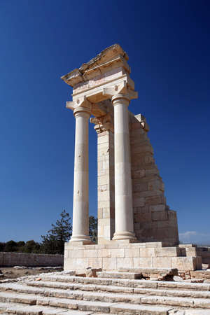 Ancient temple in Greece/Cyprusの写真素材