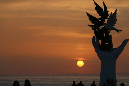 sunset imagesの写真素材