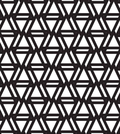 Ornamental pattern. Arabic seamless pattern. Moroccan abstract background in black and whiteのイラスト素材