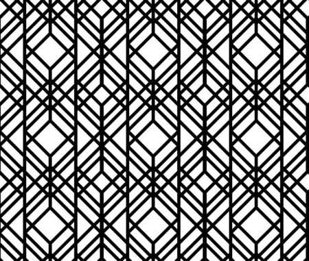 Vector seamless geometric patternのイラスト素材