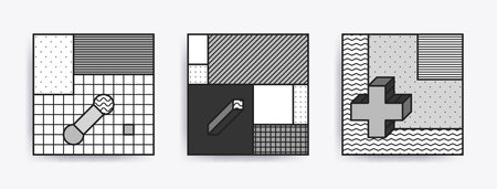 Big Collection with editable trendy backgrounds