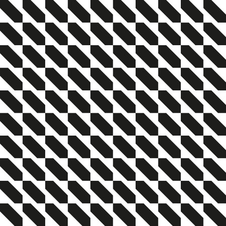 Universal vector seamless pattern of simple elementsのイラスト素材