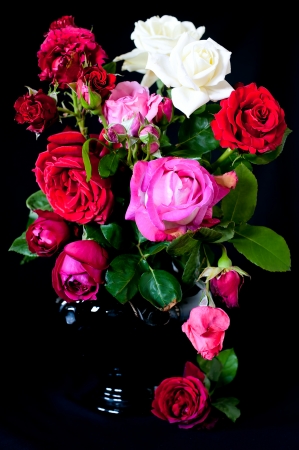 Bouquet of rosesの写真素材