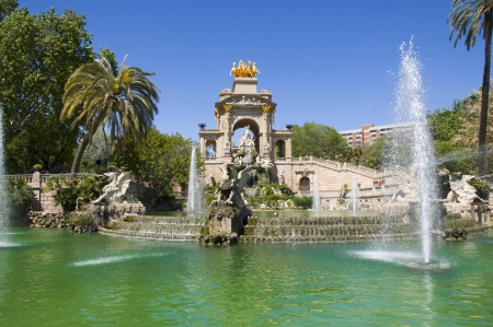 Parc de la Ciutadella in Barcelonaのeditorial素材