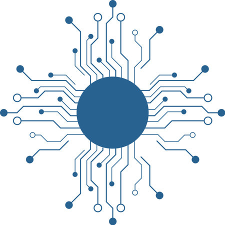 Circuit Technology Vectorのイラスト素材