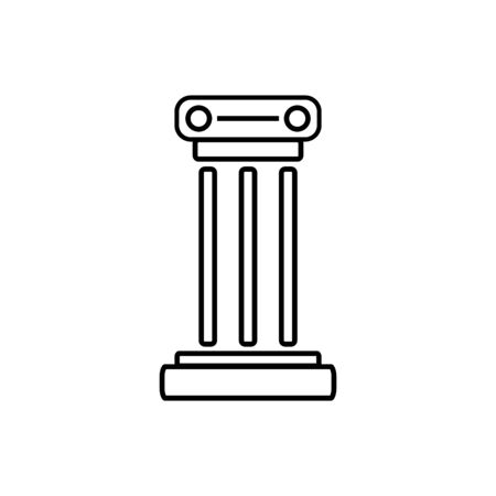 Law Legal Firm Creative Vector icon Design Template And Illustrationの写真素材