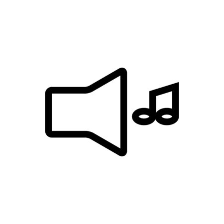 Sound Audio On And Mute Icon Vector Design Template Illustrationのイラスト素材