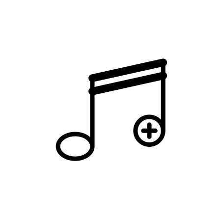 Music Icon Design Logo Vector Template Illustration Sign And Symbolのイラスト素材