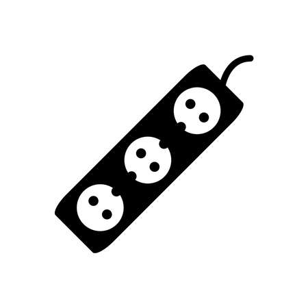 Electric Socket Icon Design Vector Illustration Template Sign And Symbolのイラスト素材