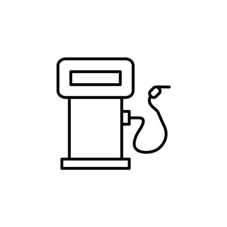 Gas Station Icon Design Logo Vector Template Sign And Symbolのイラスト素材