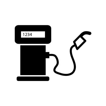 Gas Station Icon Design Logo Vector Template Sign And Symbolのイラスト素材