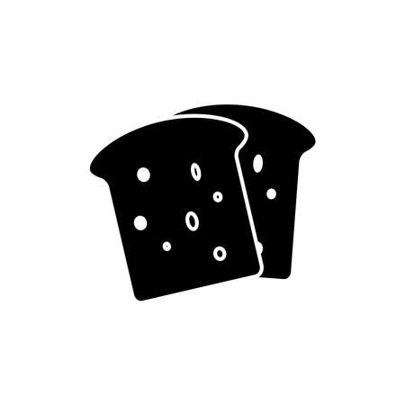 Bread Icon Design Logo Vector Template Illustration Sign And Symbolのイラスト素材