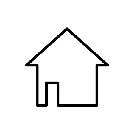 Home Icon Design Vector Template Illustration Sign And Symbolのイラスト素材