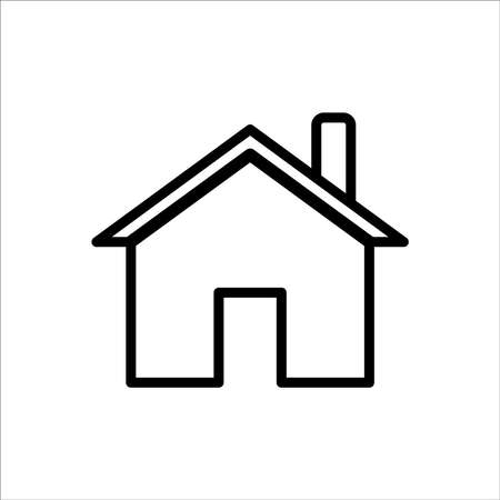 Home Icon Design Vector Template Illustration Sign And Symbolのイラスト素材