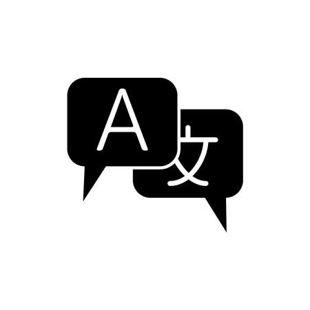 Translate Icon Design Logo Vector Template Illustration Sign And Symbolのイラスト素材