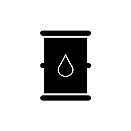 Oil Barrel Icon Design Vector Template Illustrationのイラスト素材