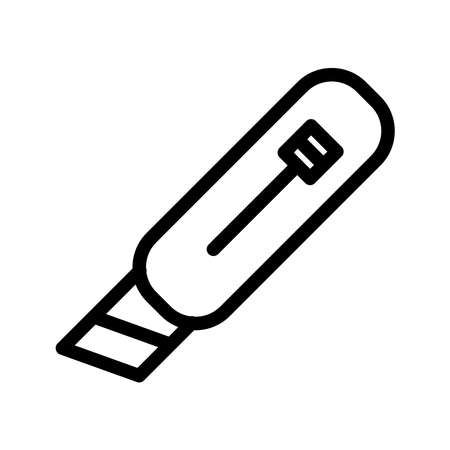 Cutter Icon Design Vector Template illustrationのイラスト素材