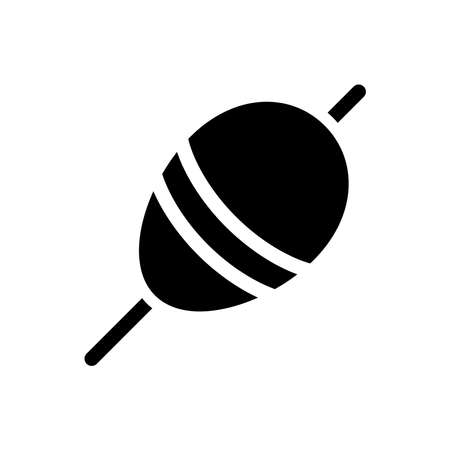 Fishing Float Icon Design Vector Template Illustrationのイラスト素材