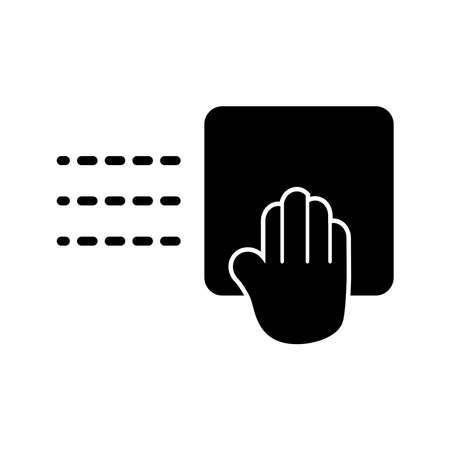 Cleaning With Napkin Icon Design Vector Logo Template Illustration Sign And Symbolのイラスト素材