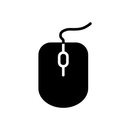 Computer Mouse Icon Design Vector Logo Template Illustration Sign And Symbolのイラスト素材