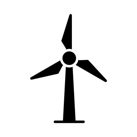 Windmill Icon Design Vector Logo Template Illustration Sign And Symbolのイラスト素材