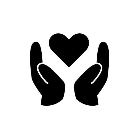 Donation Icon Design Vector Logo Template Illustration Sign And Symbolのイラスト素材