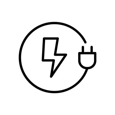 Electric, Battery Charge Icon Design Vector Logo Template Illustration Sign And Symbolのイラスト素材