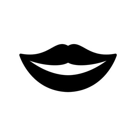 Lips Icon Vector Design Template Illustration Sign And Symbolのイラスト素材