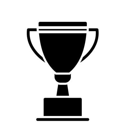 Winner Trophy Icon Logo Design Vector Template Illustrationのイラスト素材