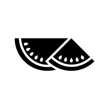 Water Melon Icon Logo Design Vector Template Illustrationのイラスト素材