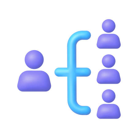 3d people icon 3d for web design. People icon 3d, great design for any purposes. Business vector iconのイラスト素材