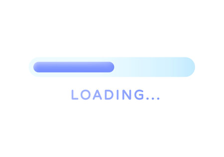 Modern loading 3d, great design for any purposes. Vector illustrationのイラスト素材