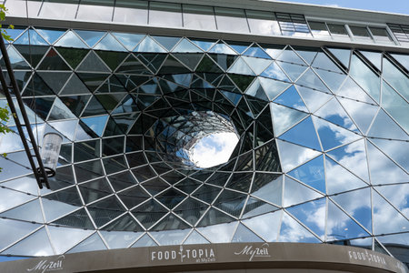 Shopping center Zeil. Galeria. Outlet. MyZeil.のeditorial素材