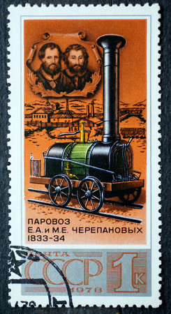 Mark postの写真素材