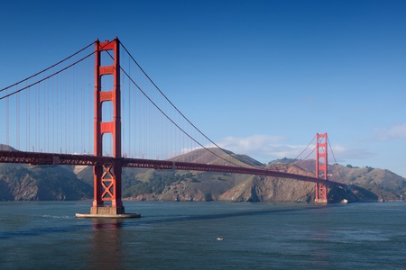 Golden Gate Bridge in San Francisco.の写真素材