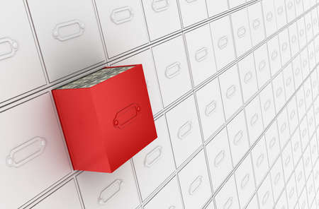 Safety depositsの写真素材