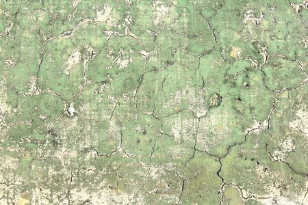 Cracks on the wallの写真素材