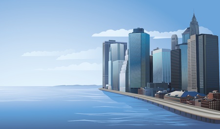 New York cityのイラスト素材