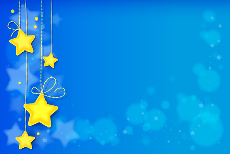 Magic Stars Abstract Background, Shiny Light Effect Background. Image contains gradients, transparencies, blends, blending modes, gradient meshes. EPS 10のイラスト素材