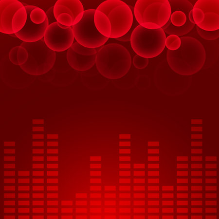 Abstract music chart background. Eps10.のイラスト素材