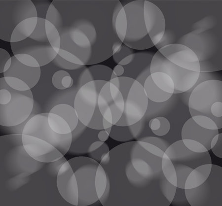 Defocused lights on black background. Illustration. EPS10のイラスト素材