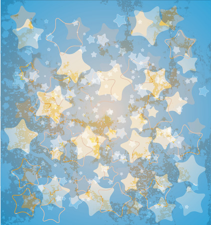 Abstract star background  Vector illustration  のイラスト素材