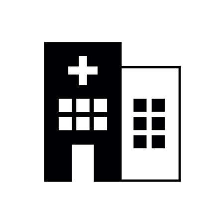 hospital iconのイラスト素材